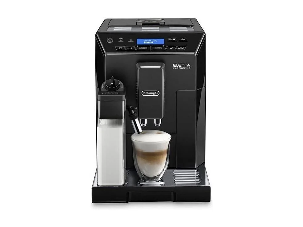 Cafetera con molinillo, 1450 W - Capacidad para 400 g de granos - Negra