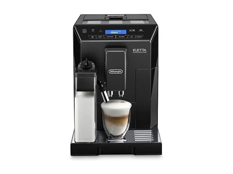 Cafetera con molinillo, 1450 W - Capacidad para 400 g de granos - Negra