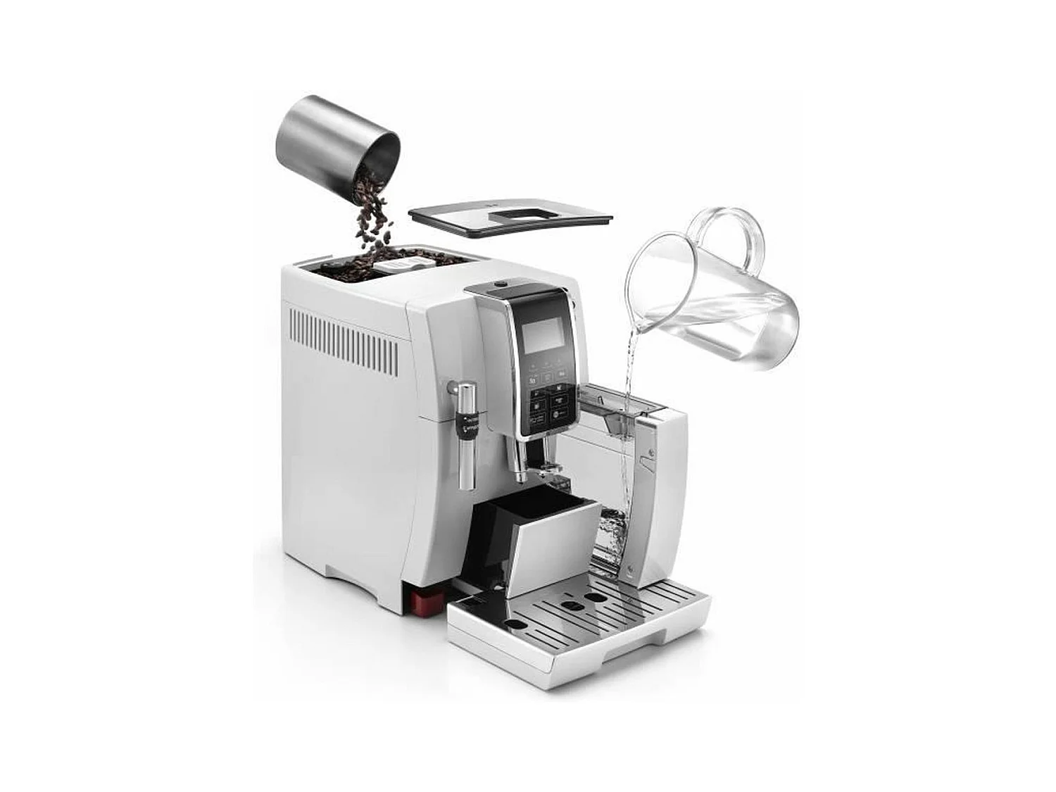 Cafetière superautomatique DeLonghi ECAM 350.35.W 1450 W Blanc