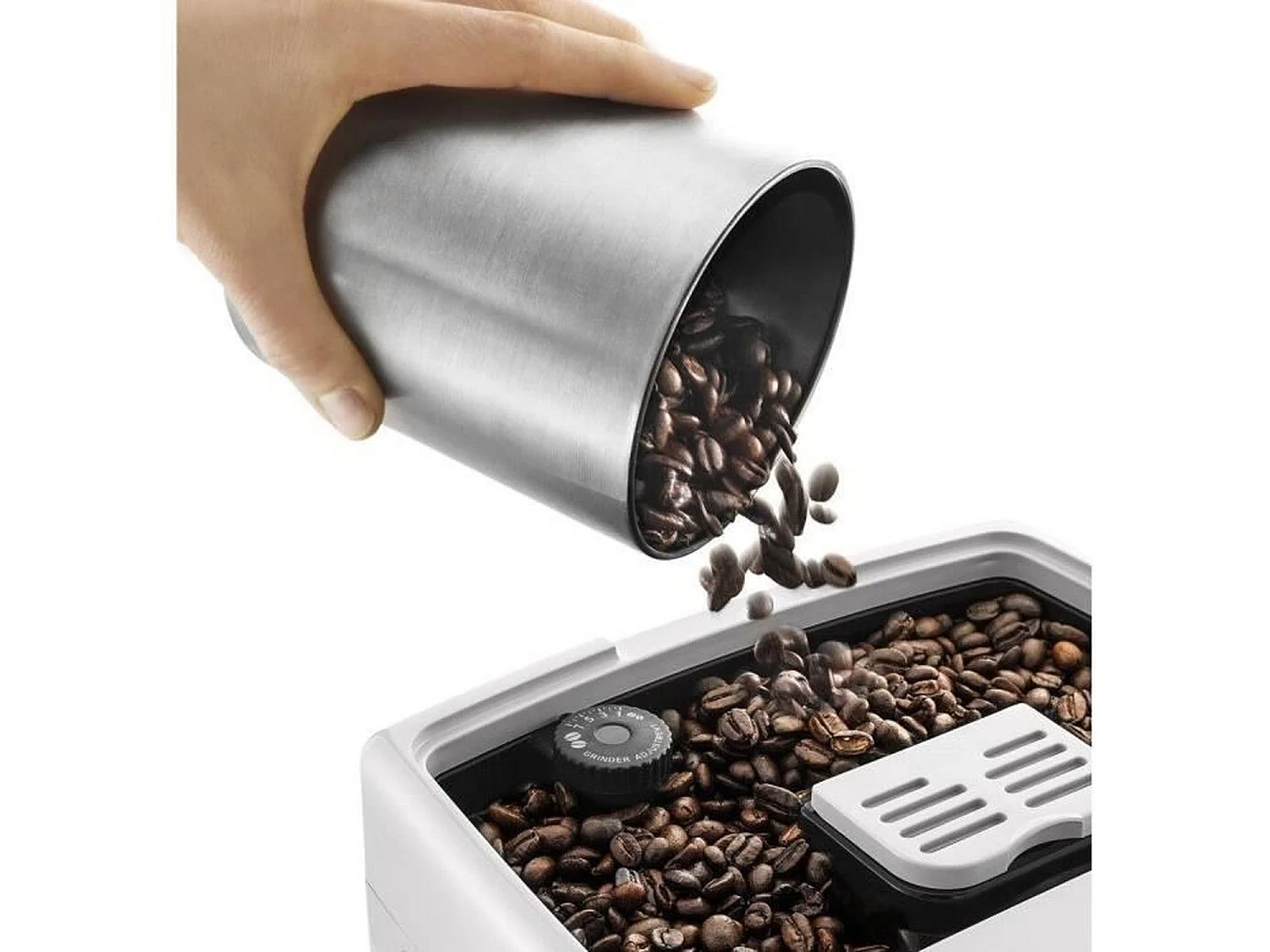 DeLonghi Superautomatische Kaffeemaschine 0132220020 - 1450W Weiß