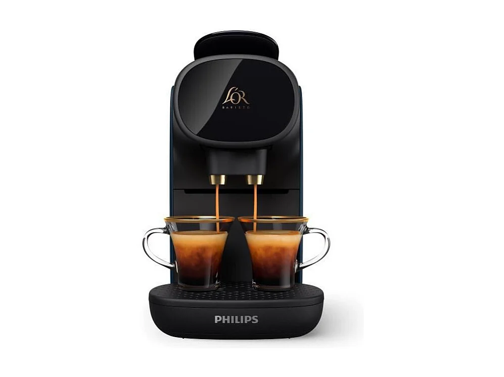 Machine a café double expresso PHILIPS L'Or Barista LM9012/40 - Bleu nuit