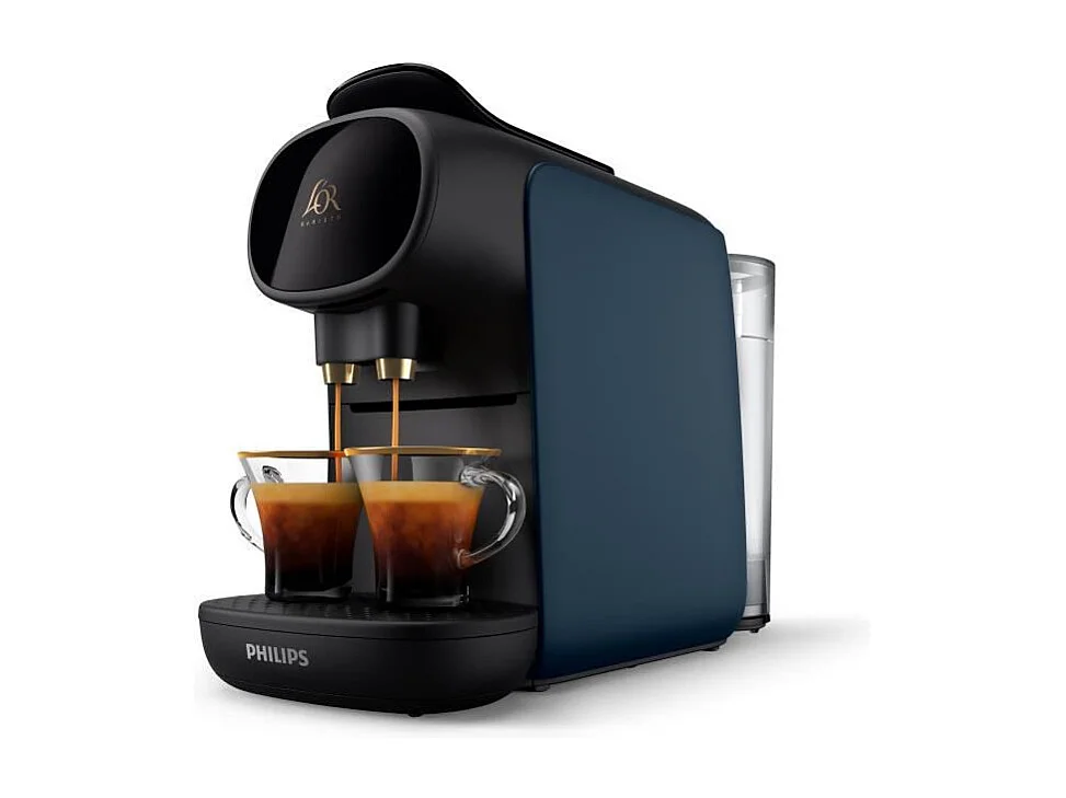Machine a café double expresso PHILIPS L'Or Barista LM9012/40 - Bleu nuit