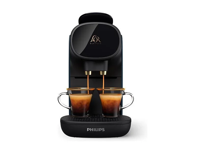 Machine a café double expresso PHILIPS L'Or Barista LM9012/40 - Bleu nuit