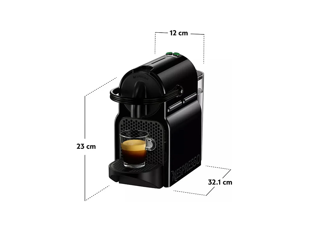 Machine a café - DELONGHI NESPRESSO Inissia EN 80B - Noir