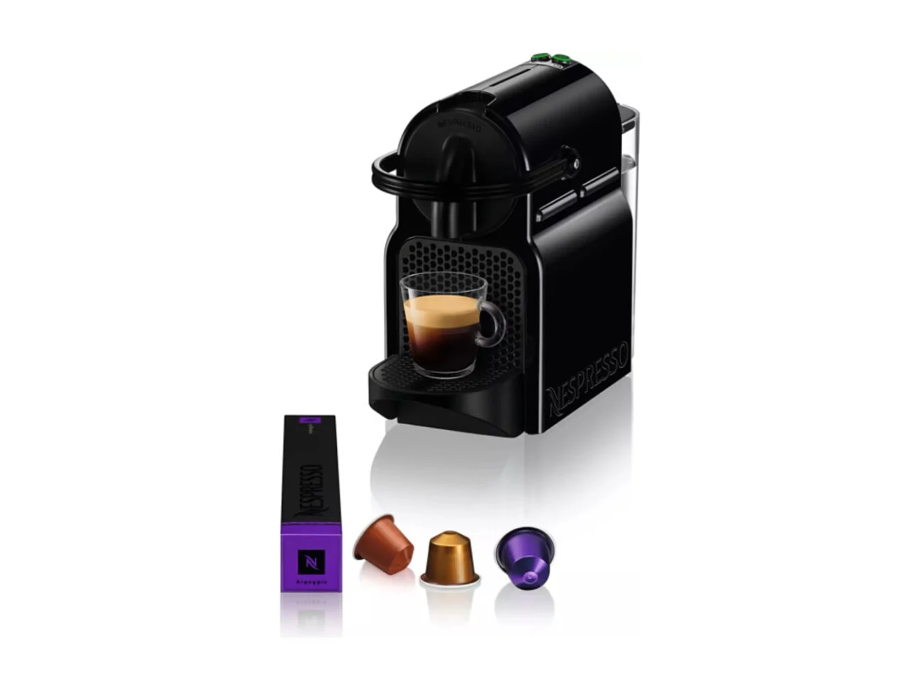 Machine a café - DELONGHI NESPRESSO Inissia EN 80B - Noir