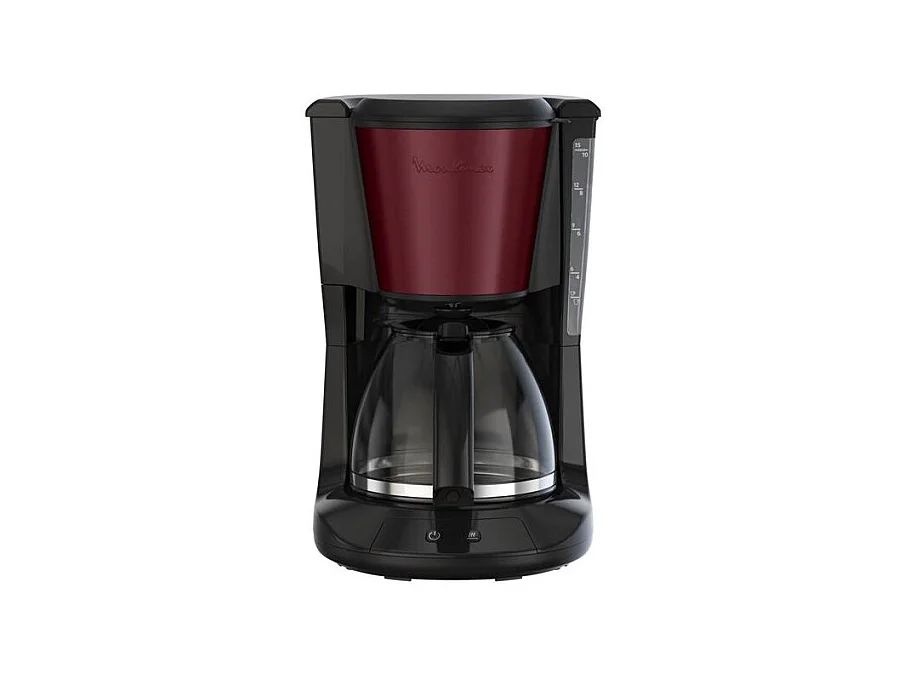Filterkaffeemaschine Moulinex Subito FG5S05E0 1000W 1,25L Schwarz Rot Bordeaux