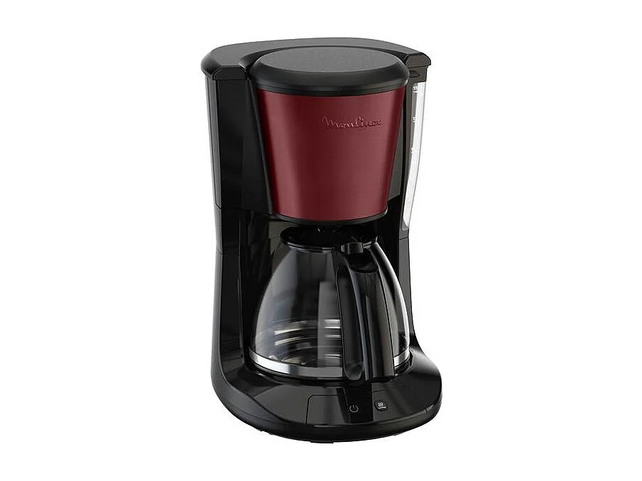 Filterkaffeemaschine Moulinex Subito FG5S05E0 1000W 1,25L Schwarz Rot Bordeaux