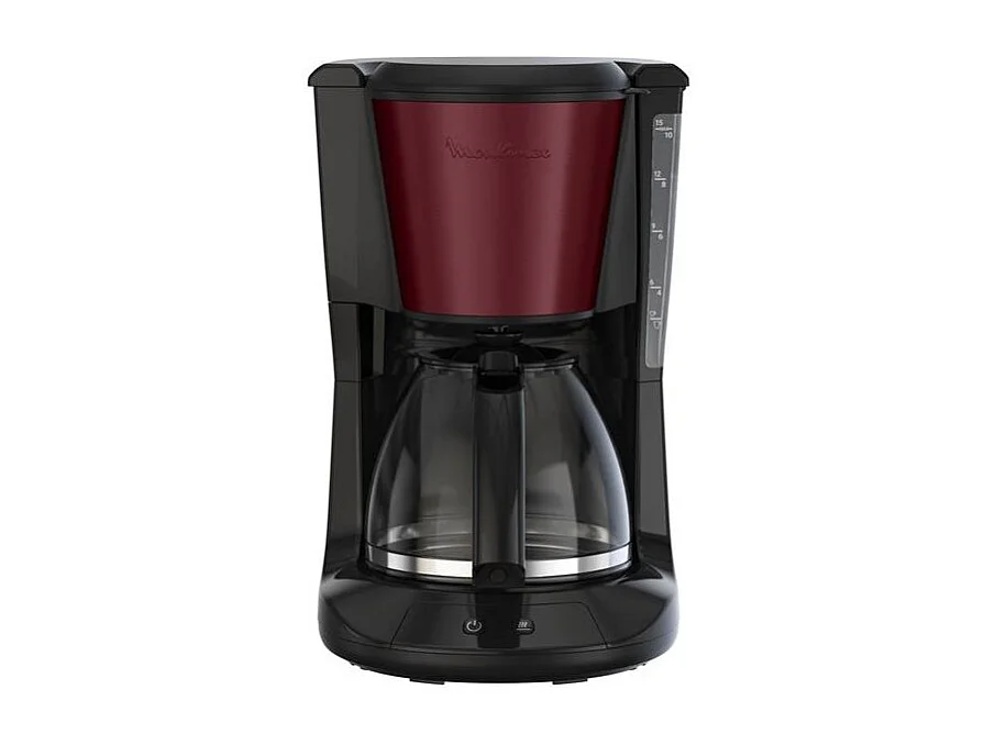 Filterkaffeemaschine Moulinex Subito FG5S05E0 1000W 1,25L Schwarz Rot Bordeaux