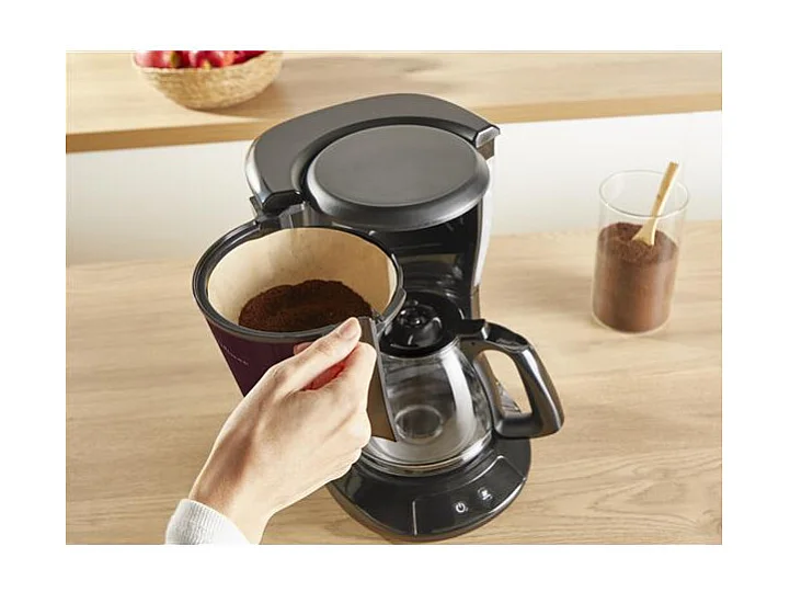 Filterkaffeemaschine Moulinex Subito FG5S05E0 1000W 1,25L Schwarz Rot Bordeaux