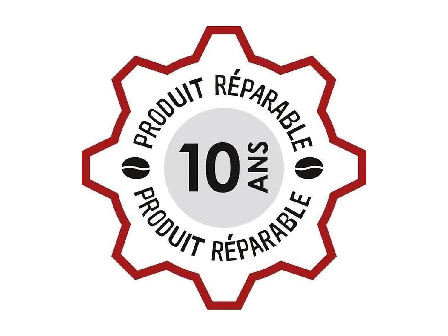 Cafetera automática Solo de grano a taza - Rojo chile