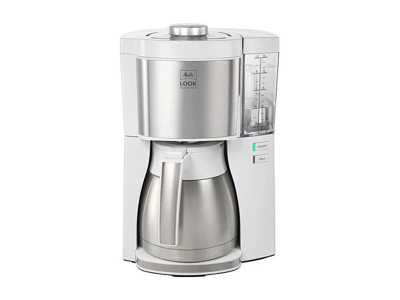 Machine a café MELITTA - Look V Therm Perfection 1025-15 Blanc/Acier Brossé