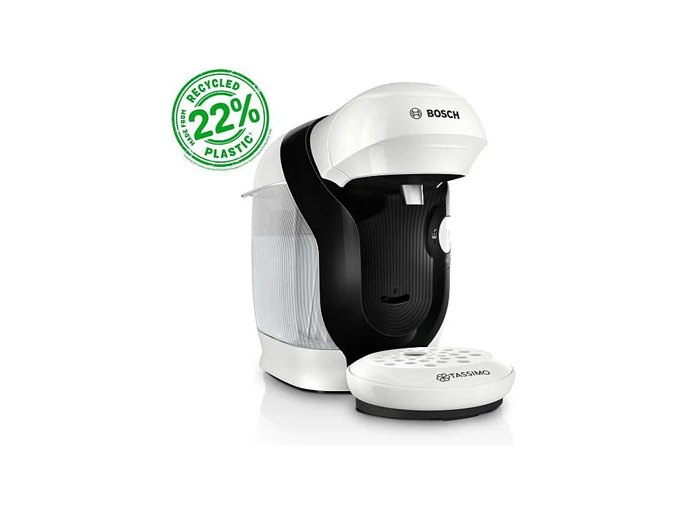 Machine a café multi-boissons - BOSCH - TASSIMO - T11 Style blanc - 1400 W