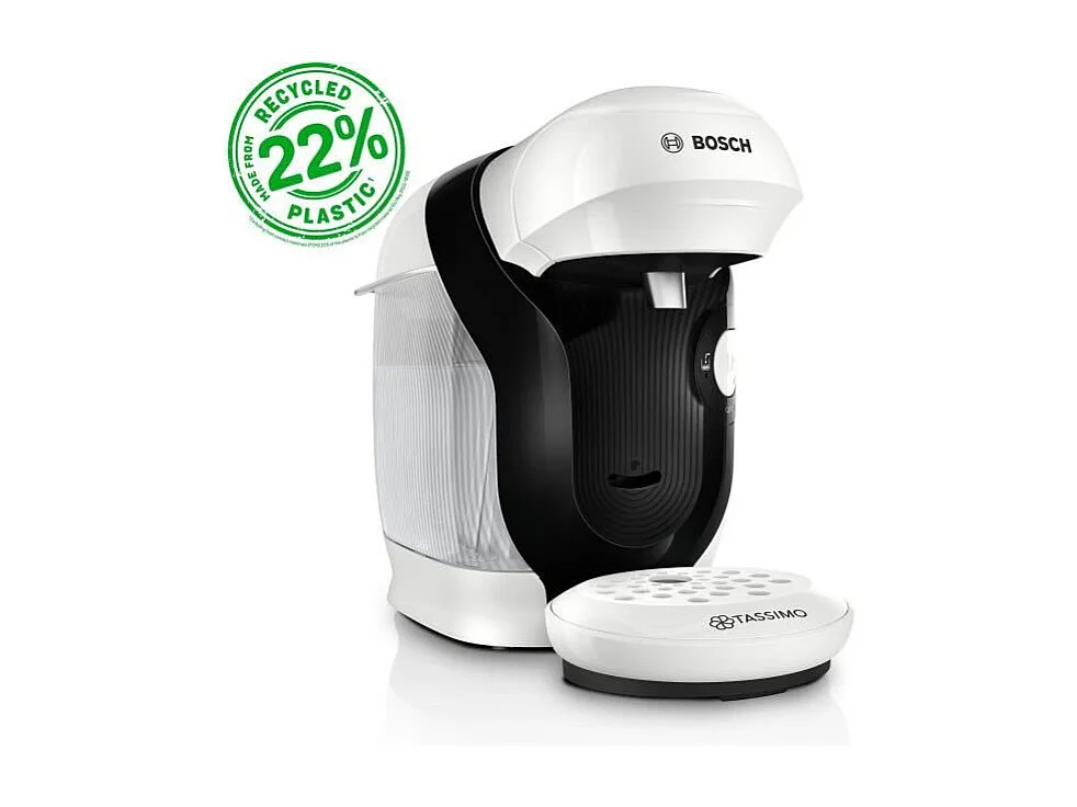 Cafetera multibebidas Tassimo T11 Style, blanca - 1400 W