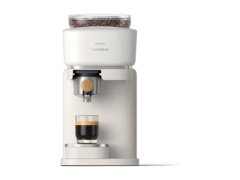 Expresso avec broyeur Philips BAR302 20 Baristina Premium Blanc