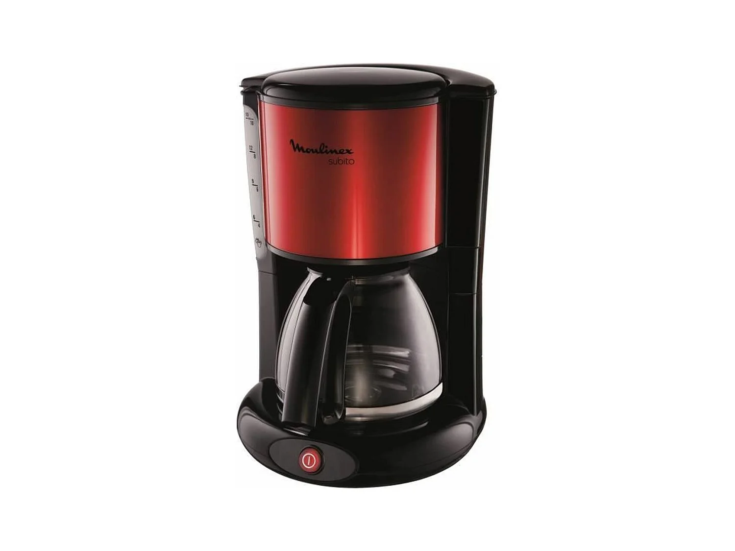 Cafétière électrique Moulinex FG360D11 Rouge 1000 W