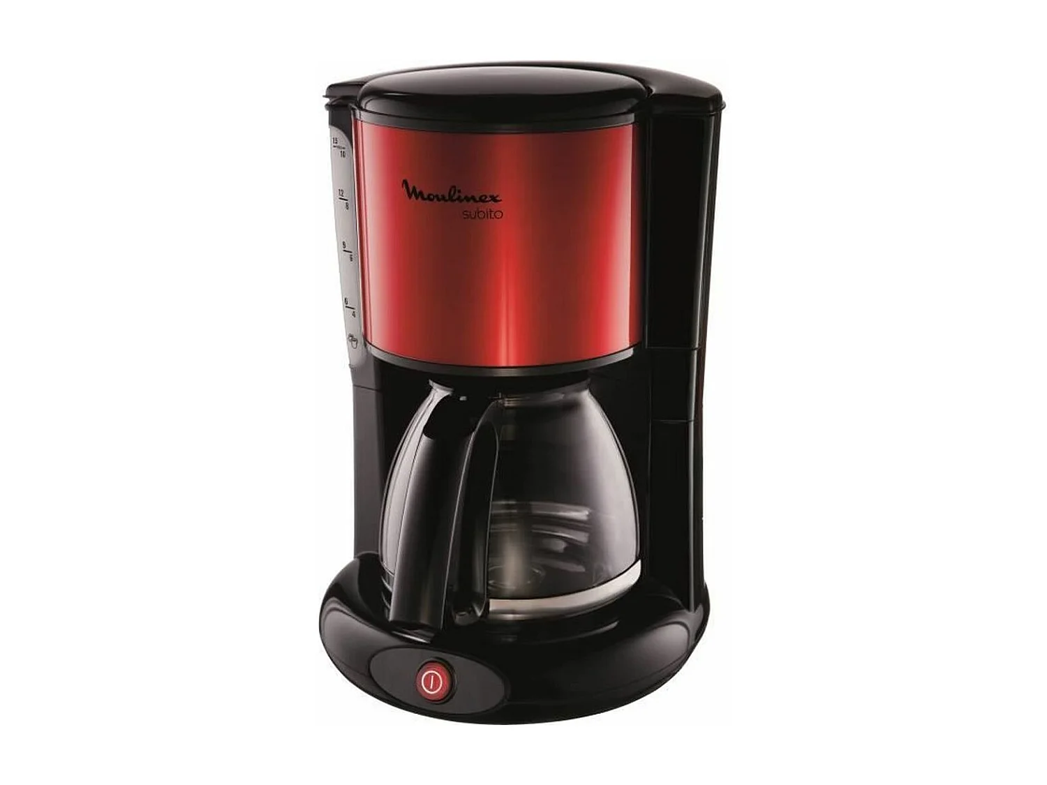 Cafétière électrique Moulinex FG360D11 Rouge 1000 W