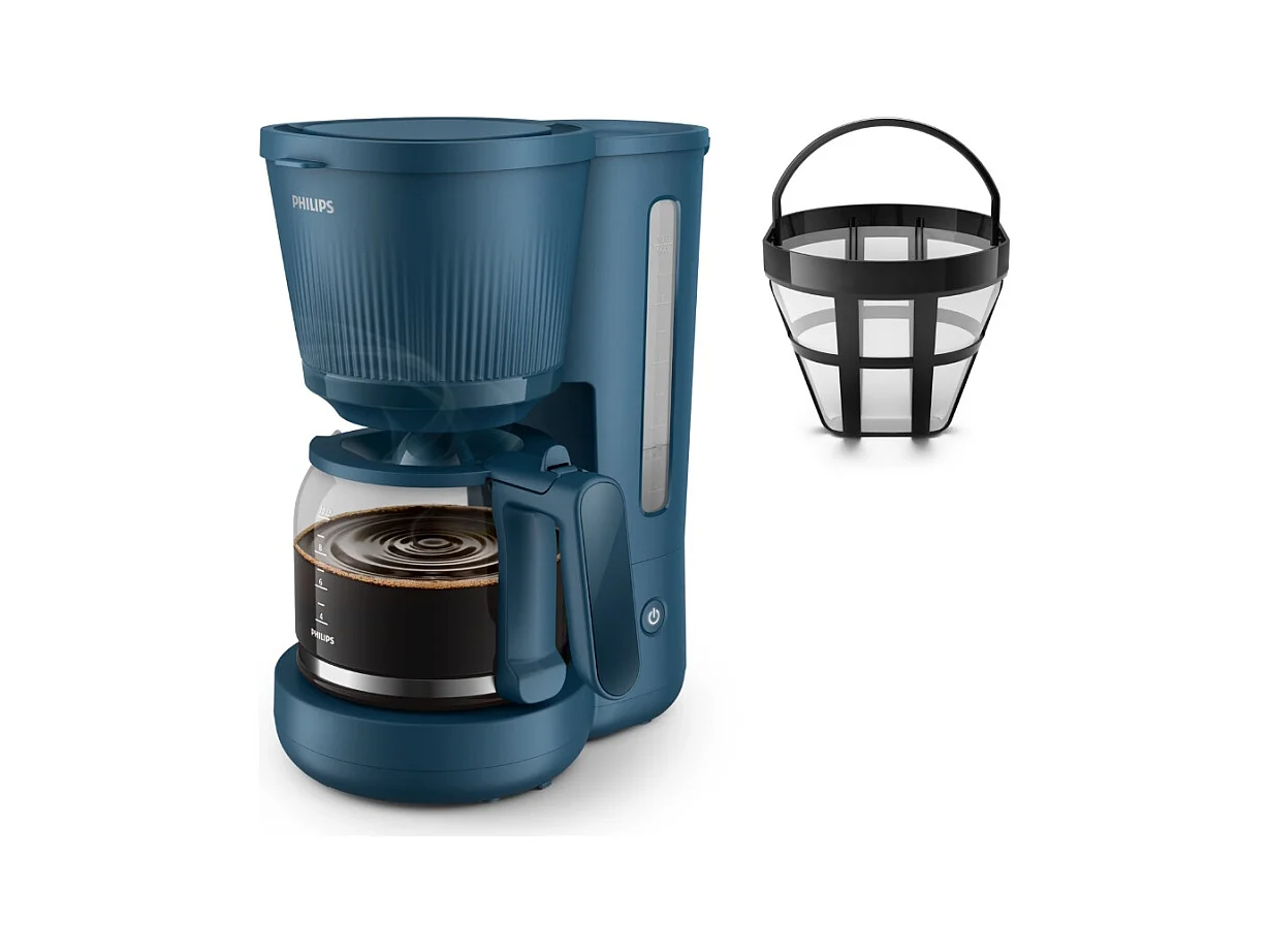 Cafetiere filtre Philips HD7411 70 Serie 3000 1,2L bleu