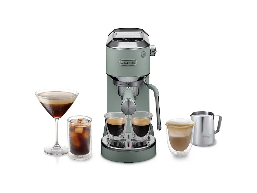 Machine expresso Dedica Duo EC890.GR 15 bar Vert