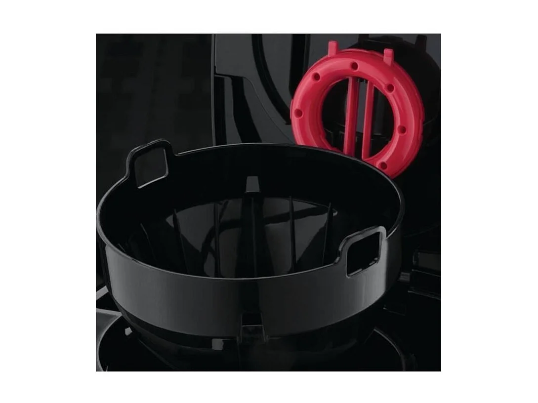 RUSSELL HOBBS 24031-56 Cafetiere Filtre Programmable Colours Plus 24h, Digital, Maintien au Chaud - Rouge