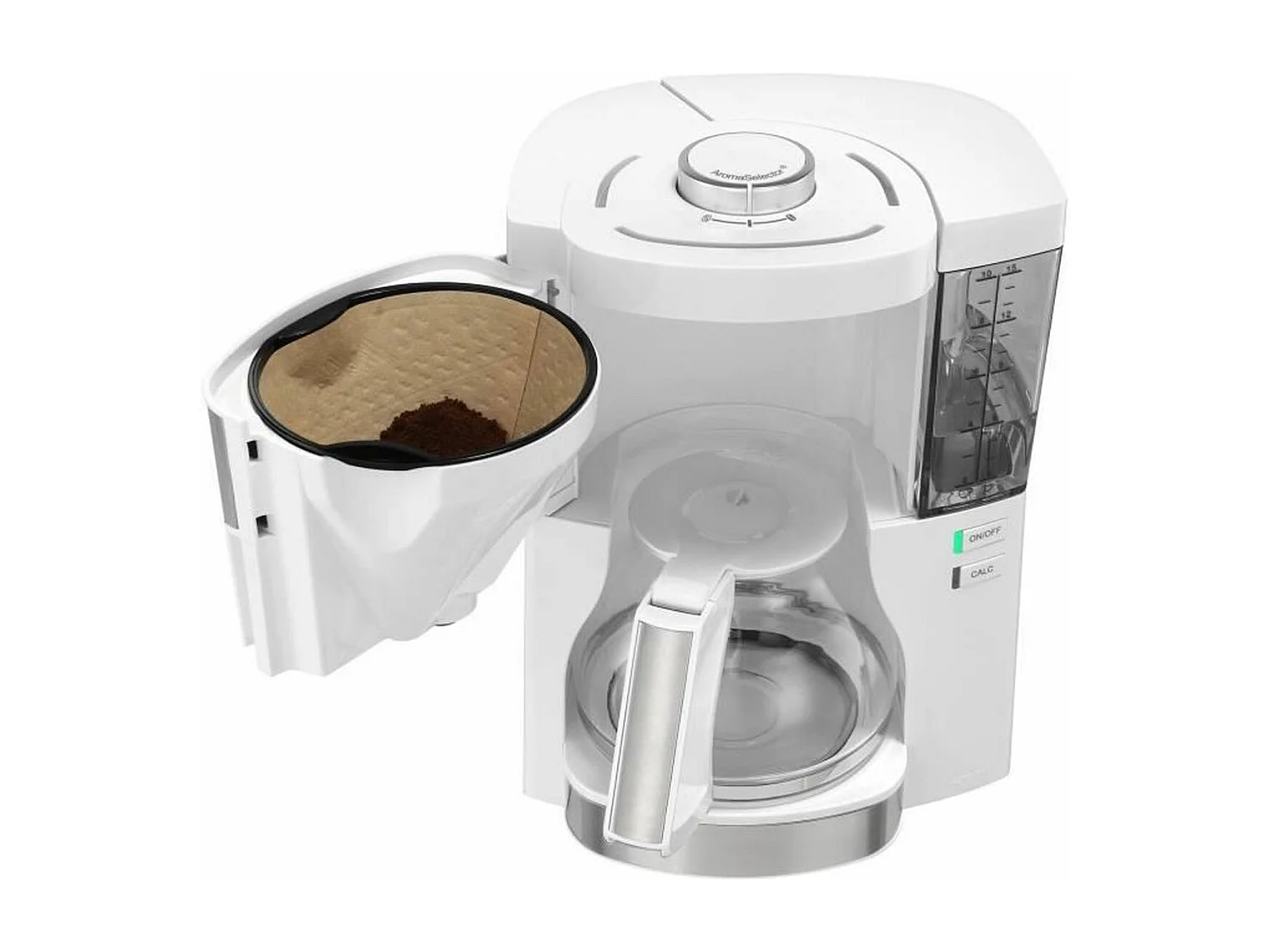 Cafétière électrique Melitta SM3590 Blanc 1080 W 1,25 L