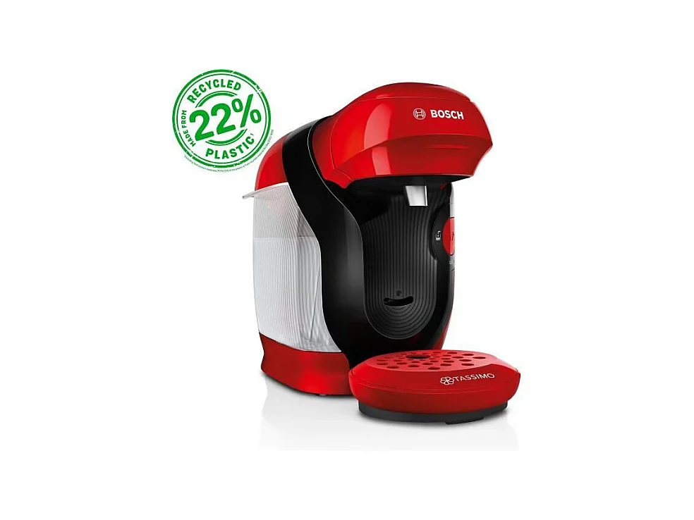 Machine a café multi-boissons - BOSCH - TASSIMO - T11 Style rouge - 1400 W