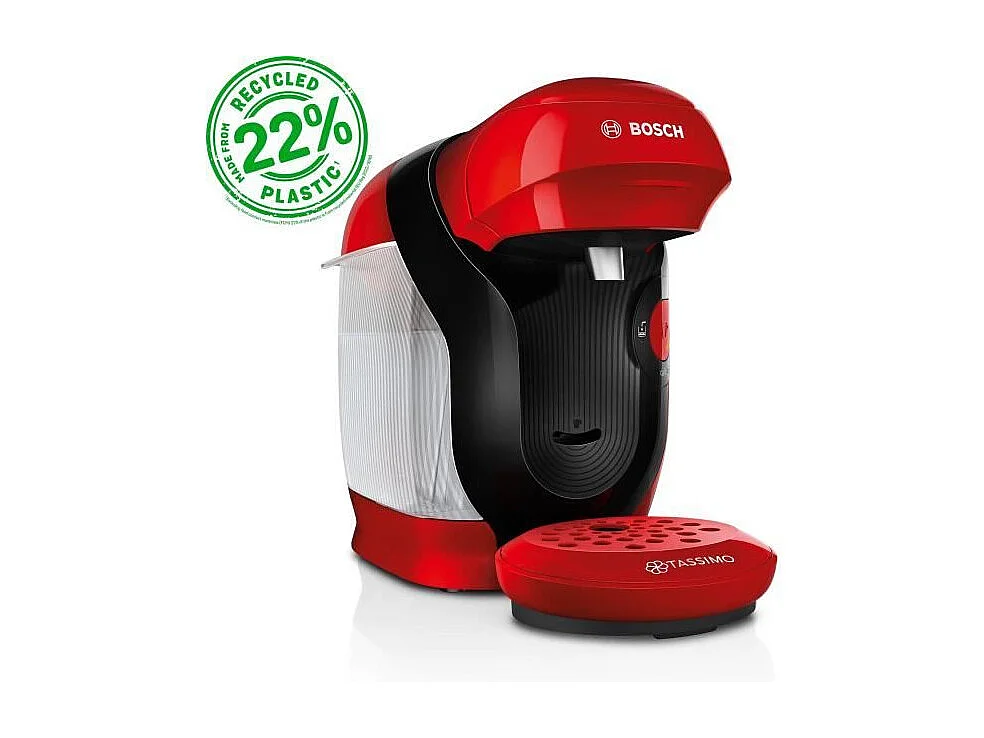 Machine a café multi-boissons - BOSCH - TASSIMO - T11 Style rouge - 1400 W