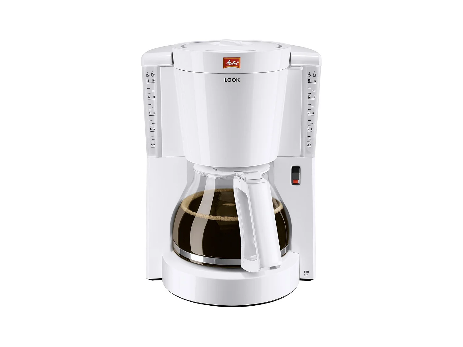 Cafetera - 15 tazas - Filtro - Blanca