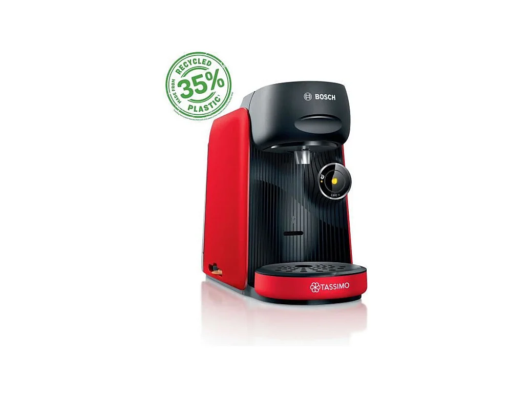 Machine a café multi-boissons - BOSCH TASSIMO - TAS163E - T16 Finesse - 1400 W - 0,7 l - Rouge