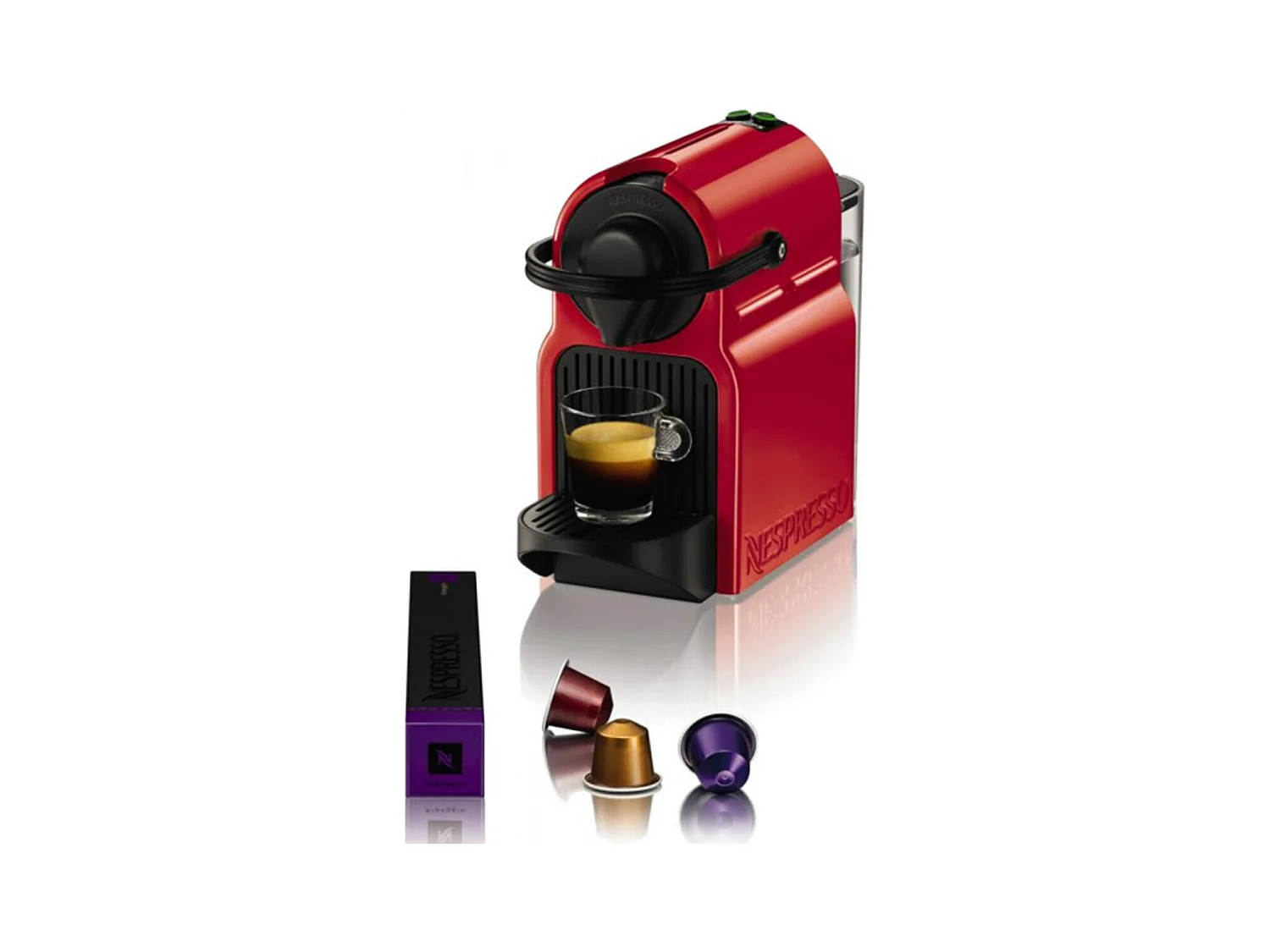 Cafetière à capsules Krups Nespresso Inissia XN100510 0,7 L 19 bar 1270W Rouge