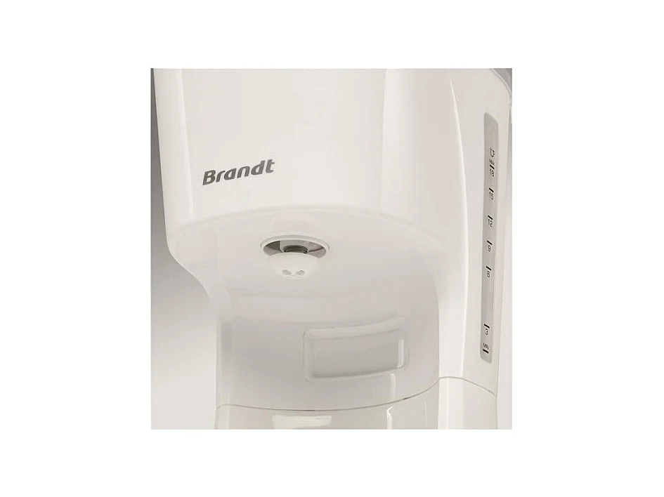 Cafetière Programmable 18 Tasses Blanc Silver Brandt - CAF1318ES