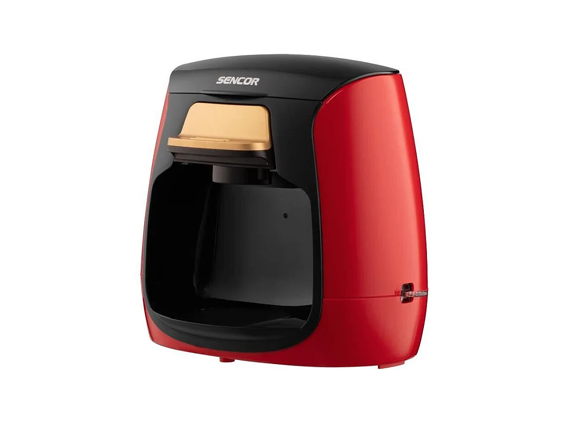 Machine a café - SENCOR - SCE 2101RD - 0,3 L - 500 W - 2 tasses incluses - Rouge
