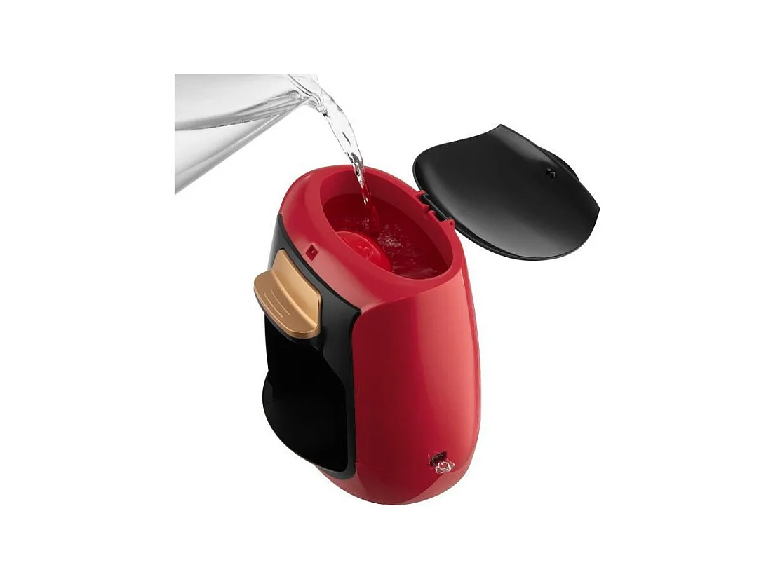 Machine a café - SENCOR - SCE 2101RD - 0,3 L - 500 W - 2 tasses incluses - Rouge