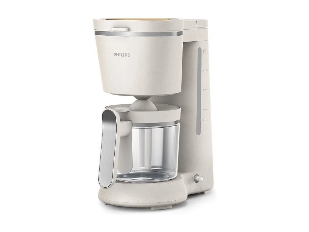 Cafetiere filtre - PHILIPS - HD5120/00 - 1.2 L - Blanc mat - Écologique