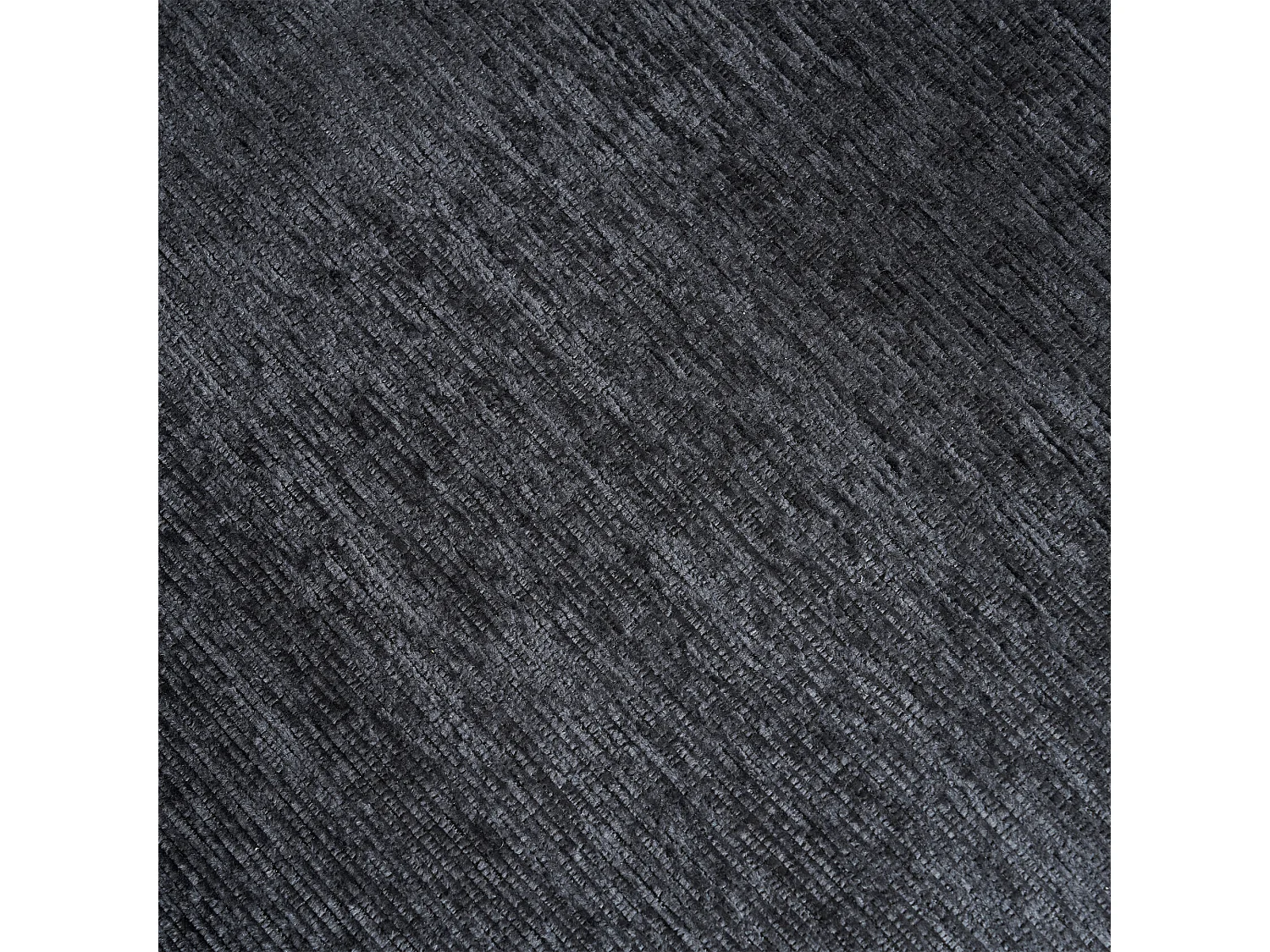 Fauteuil en chenille - canapé rembourré - siège de détente pour salon et chambre - gris