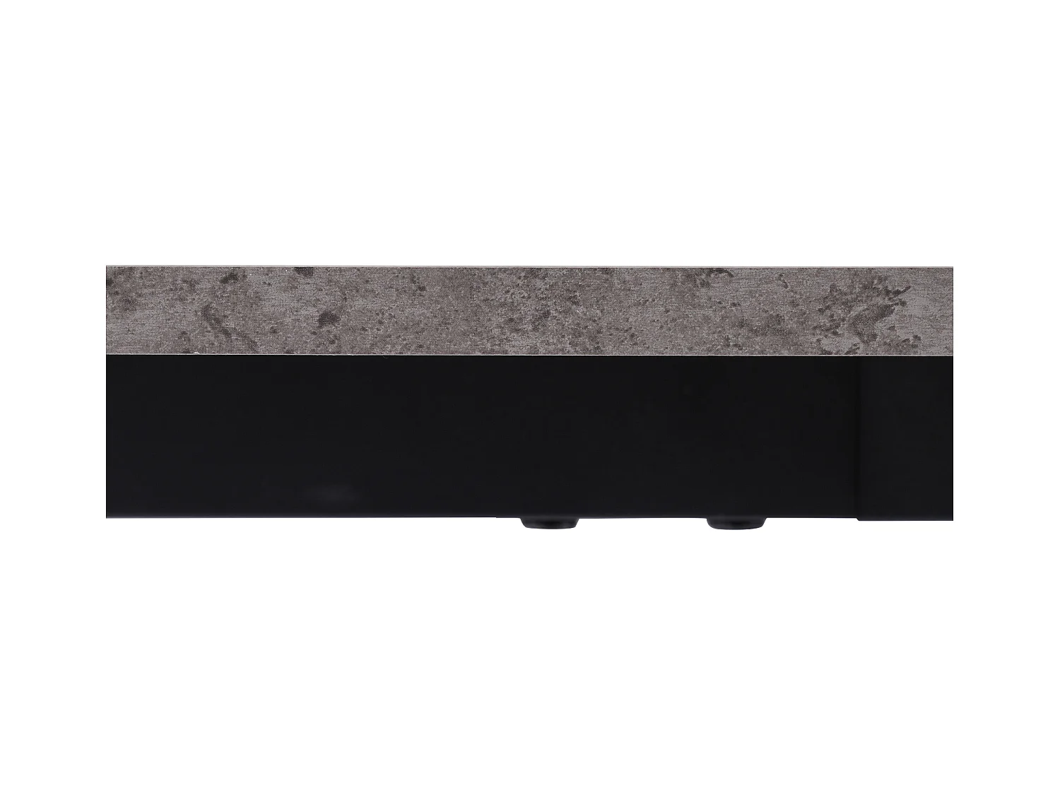 Table à Manger Rectangulaire 140x80 cm pour 6 Places - Pieds Réglables - Métal et Bois - Gris Moderne
