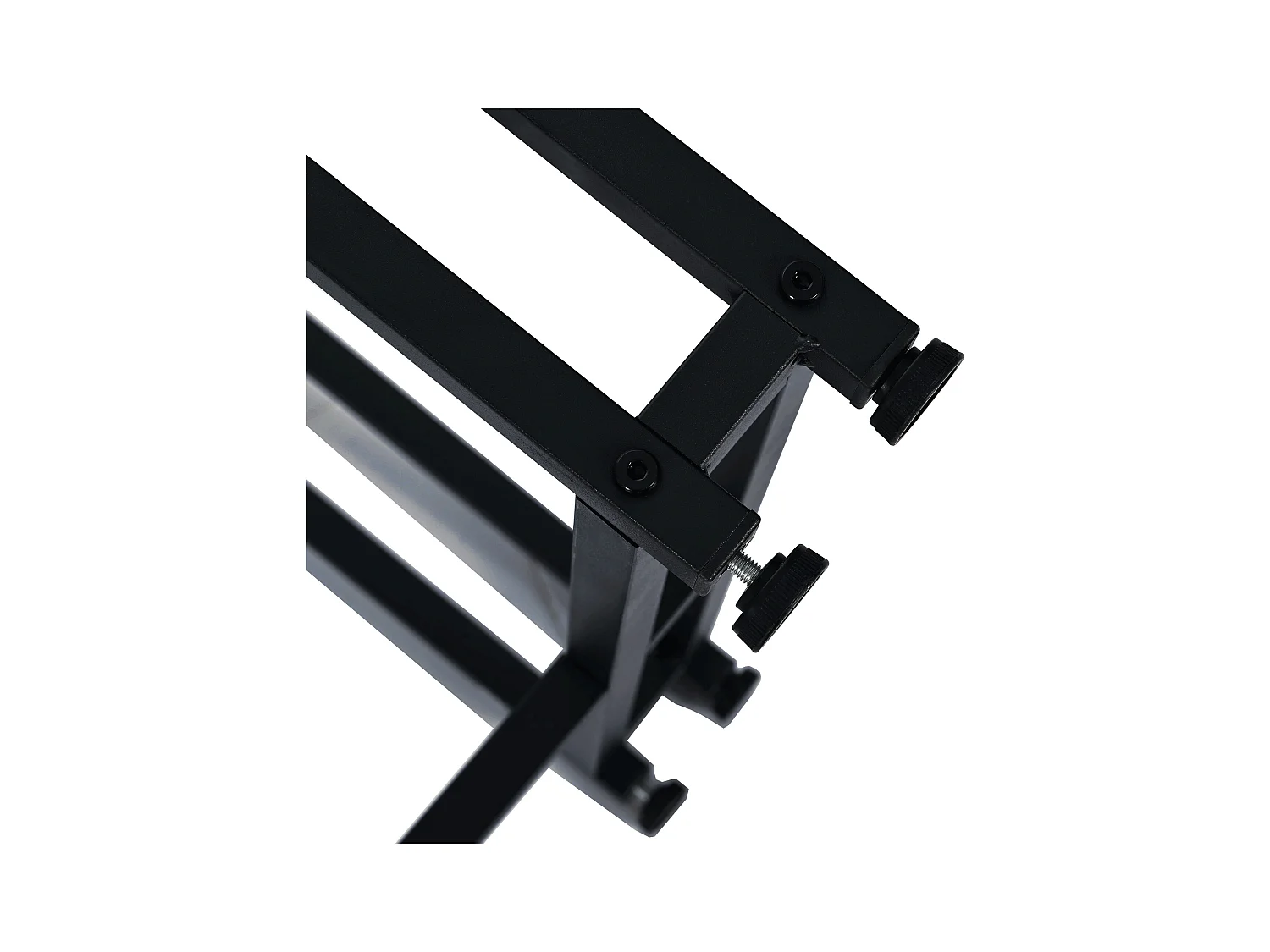 Table à manger 120x70 cm moderne luxueuse pour 6 places - cadre en métal robuste - bois - noir