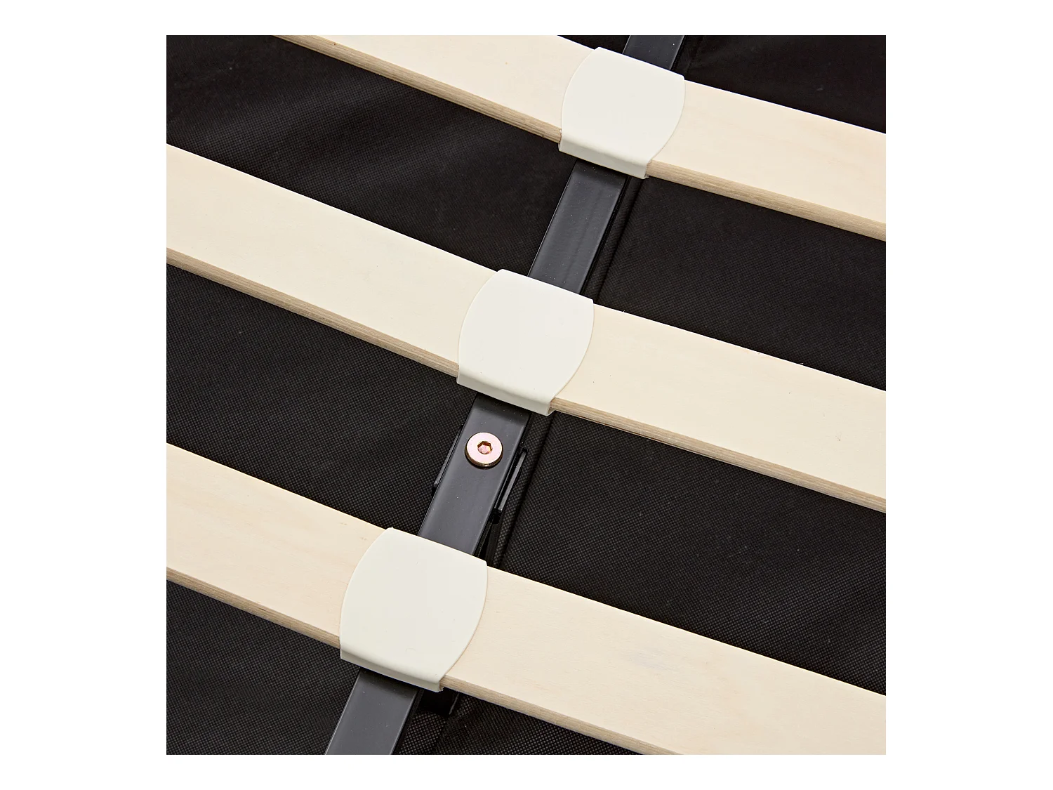 Lit coffre 140x190 cm avec sommier - tête de lit capitonnée avec LED et USB - similicuir - gris (sans matelas)