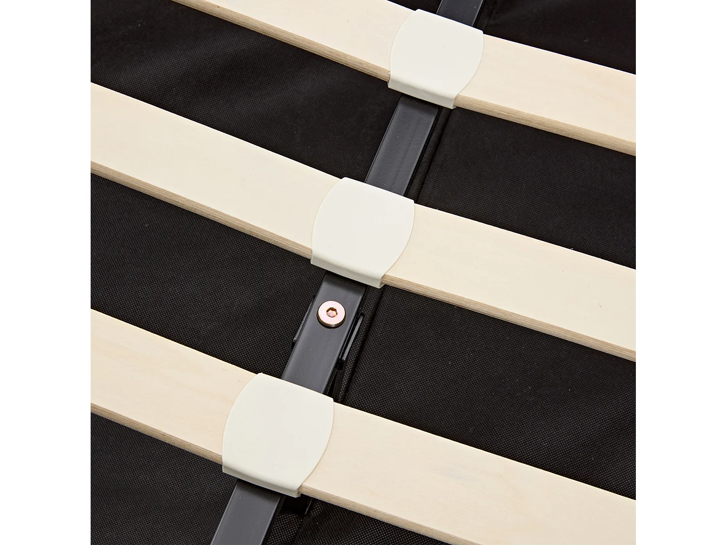 Volwassen opbergbed 140x200 cm met onderstel - gewatteerd hoofdeinde met LED en USB - kunstleer - grijs (zonder matras)