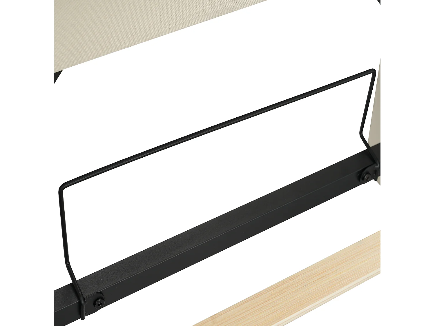 Lit adulte 140x200cm avec sommier - tête de lit rangement avec USB et LED - lin gris (sans matelas)