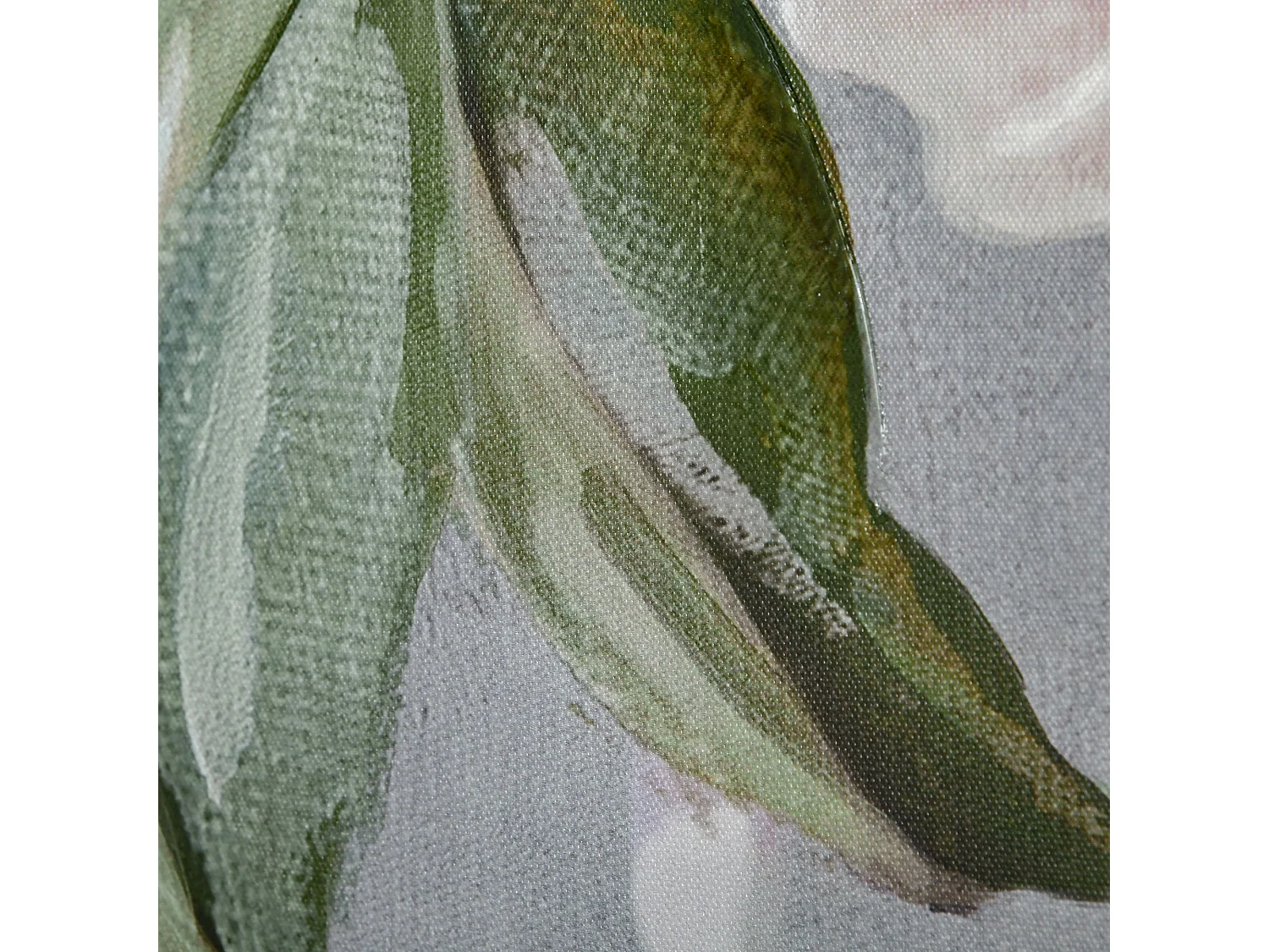 Stampa su tela in legno di pino con fiori 5 pz casa e ufficio