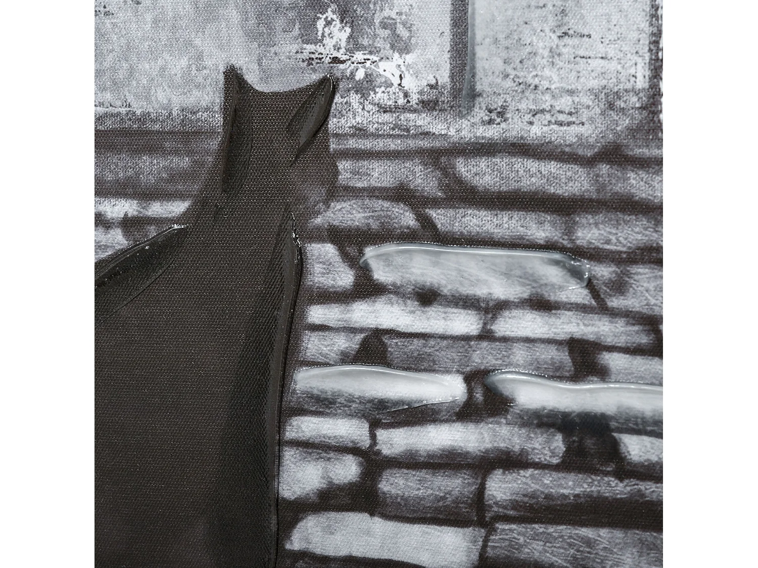 Stampa su tela in legno di pino con bambina 5 pz casa e ufficio