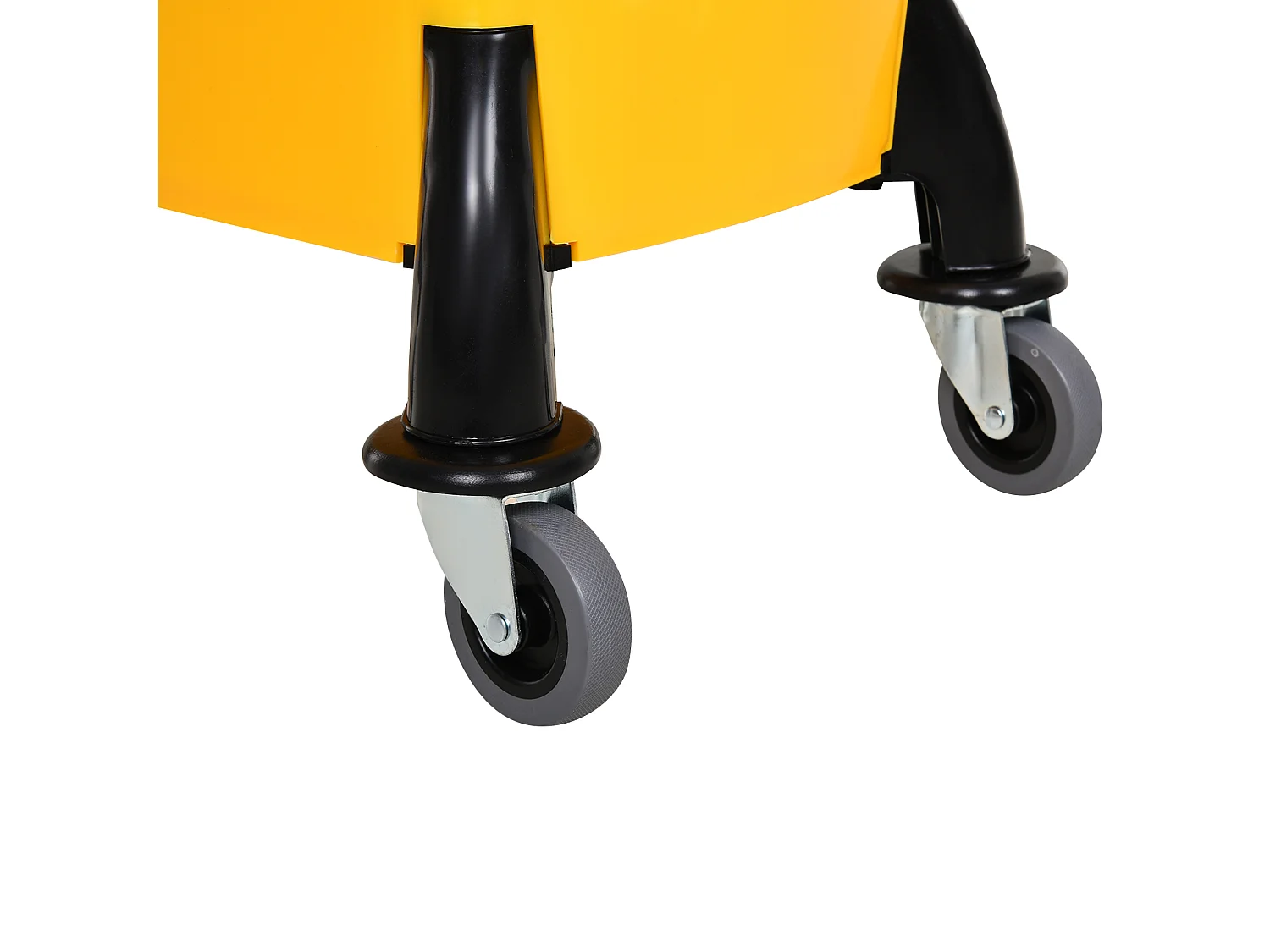 Secchio lavapavimenti professionale con strizzatore manuale e ruote