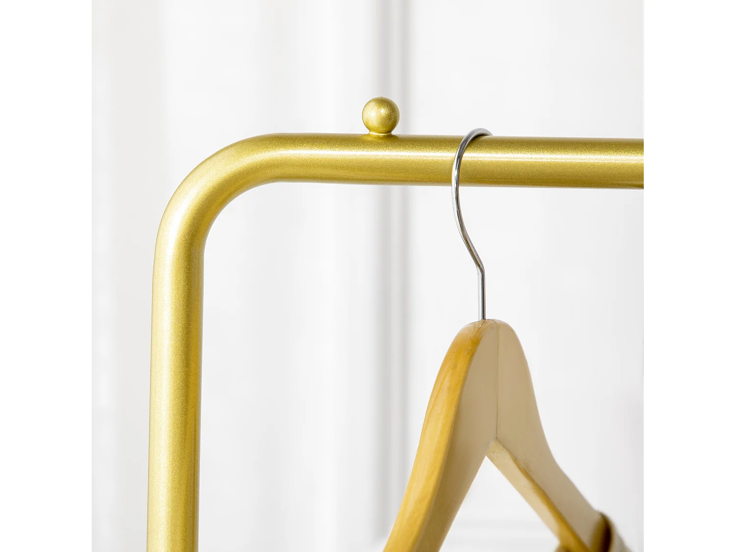 Appendiabiti in marmo e metallo per ingresso e soggiorno