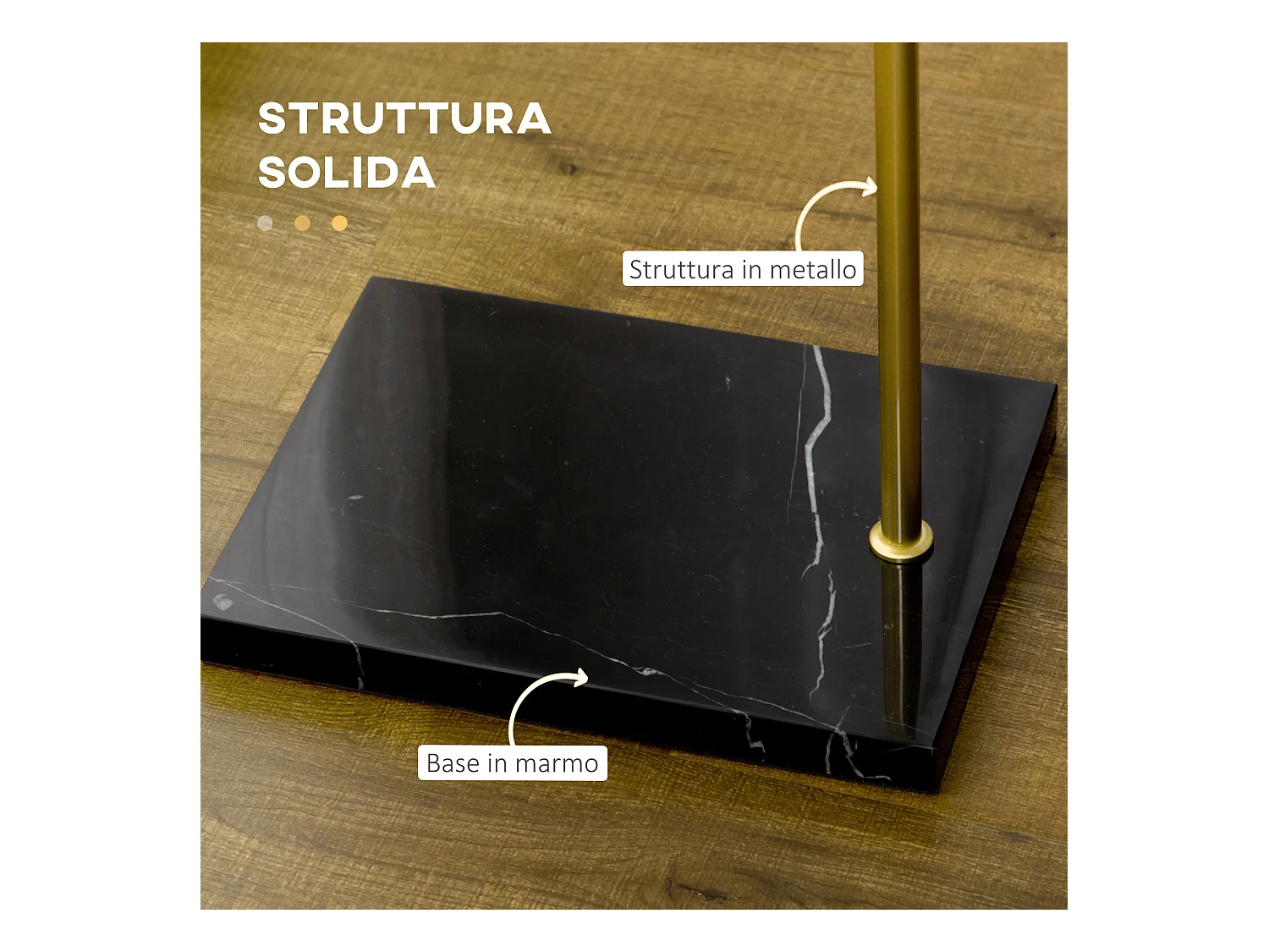 Appendiabiti moderno con 2 ganci per ingresso e soggiorno