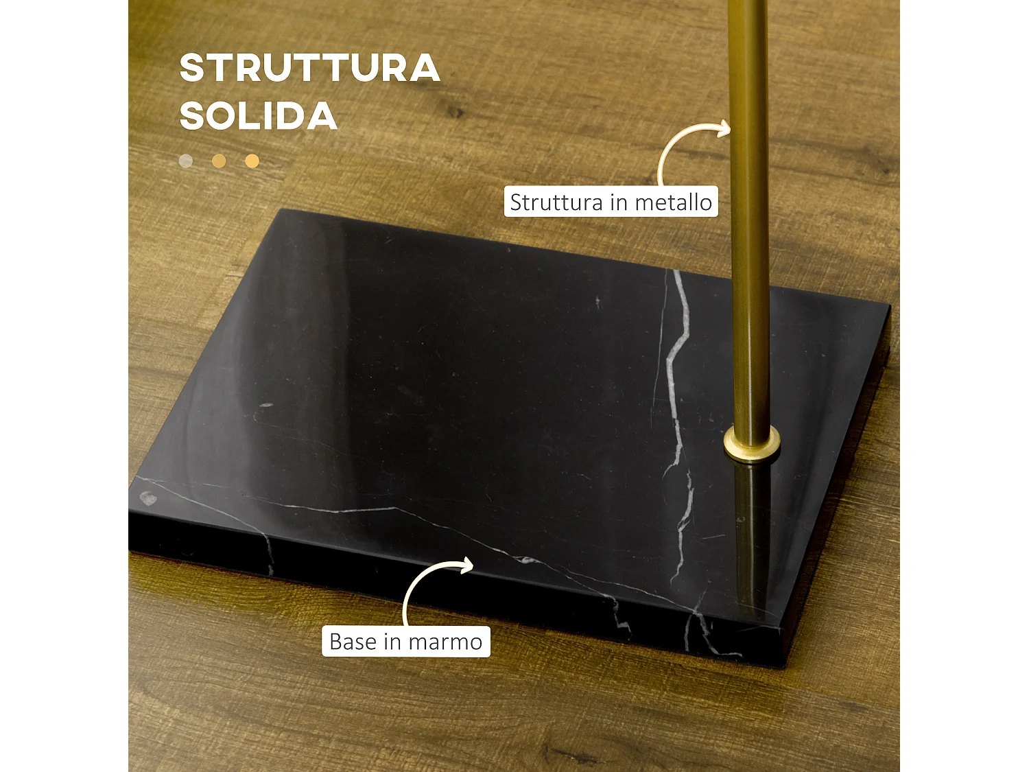 Appendiabiti moderno con 2 ganci per ingresso e soggiorno