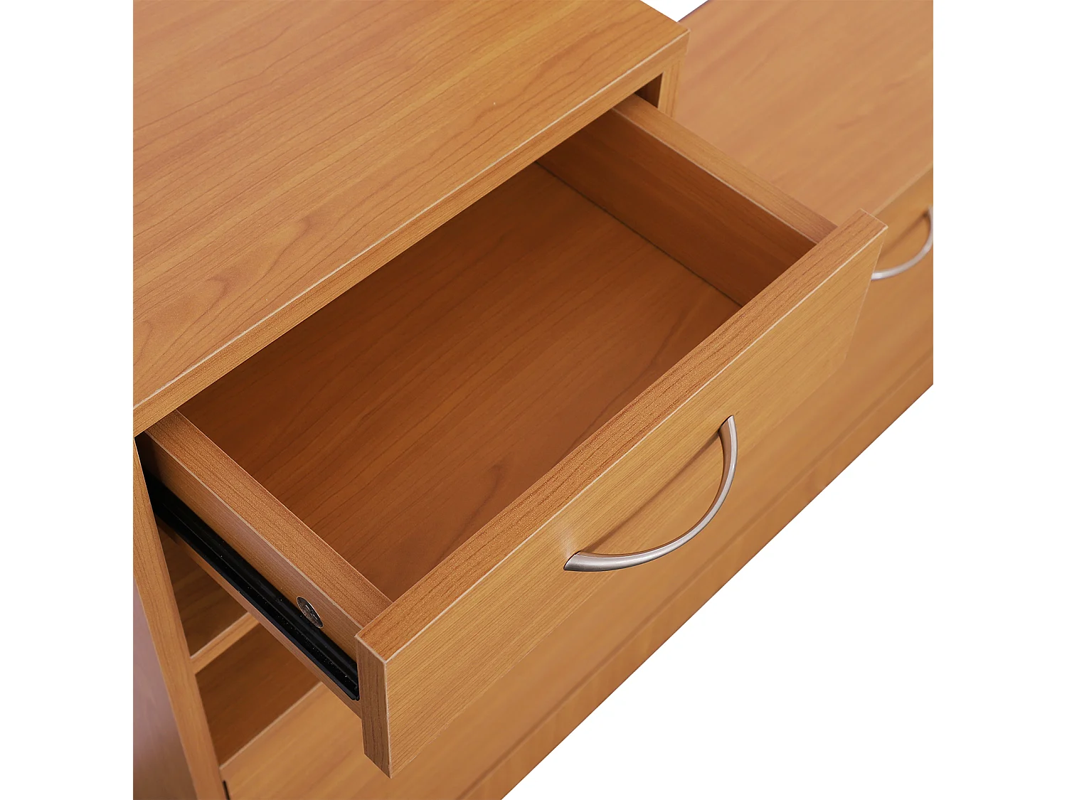 Mobile guardaroba scarpiera regolabile e specchio con appendiabiti