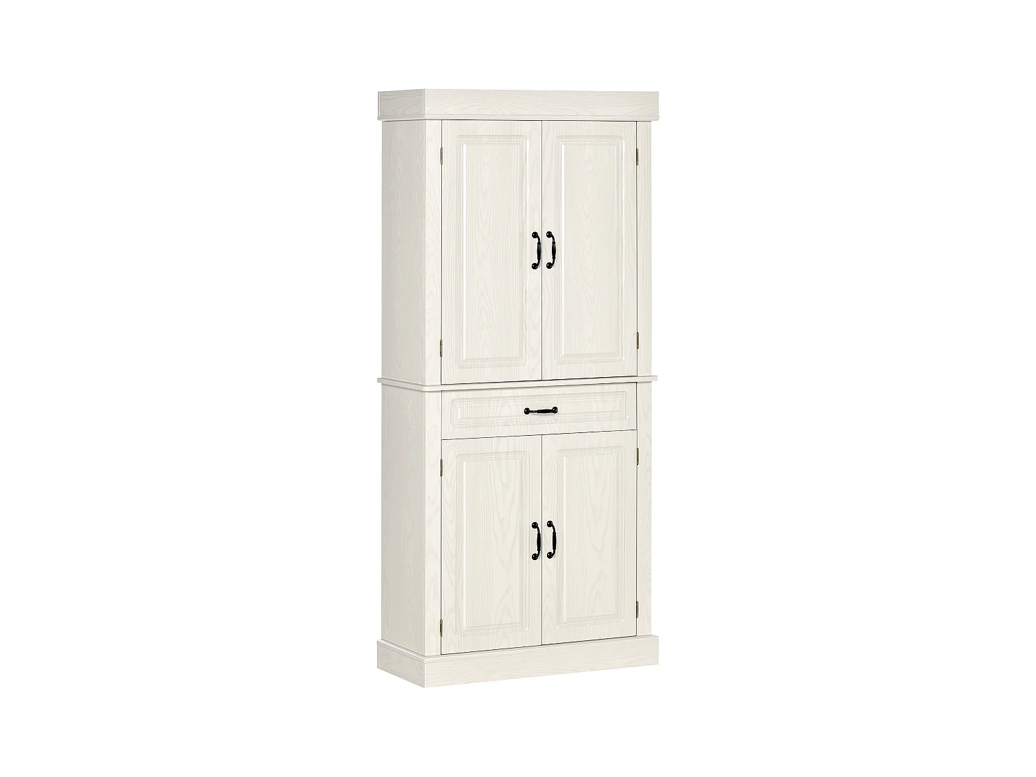 Credenza cucina con 2 armadietti e cassetto stile coloniale