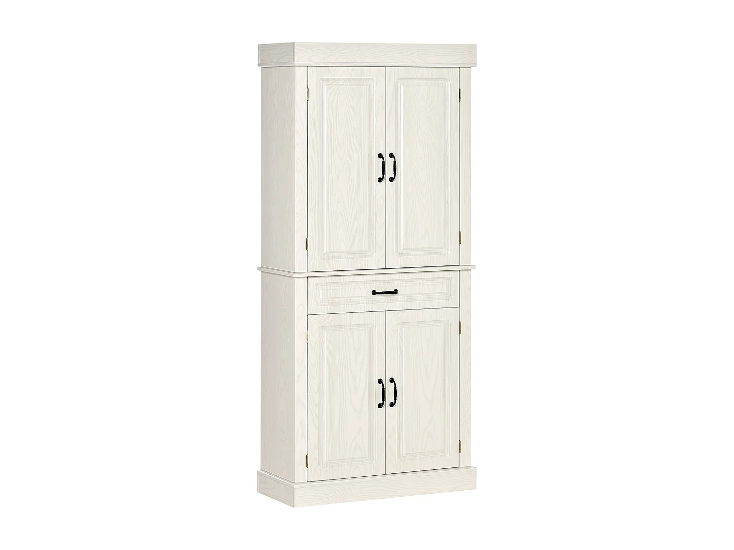 Credenza cucina con 2 armadietti e cassetto stile coloniale