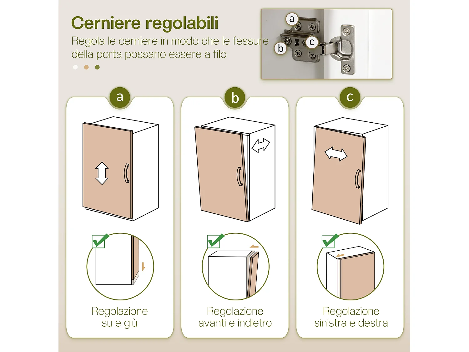 Dispensa cucina con cassetti ripiani aperti scaffali regolabili bianco