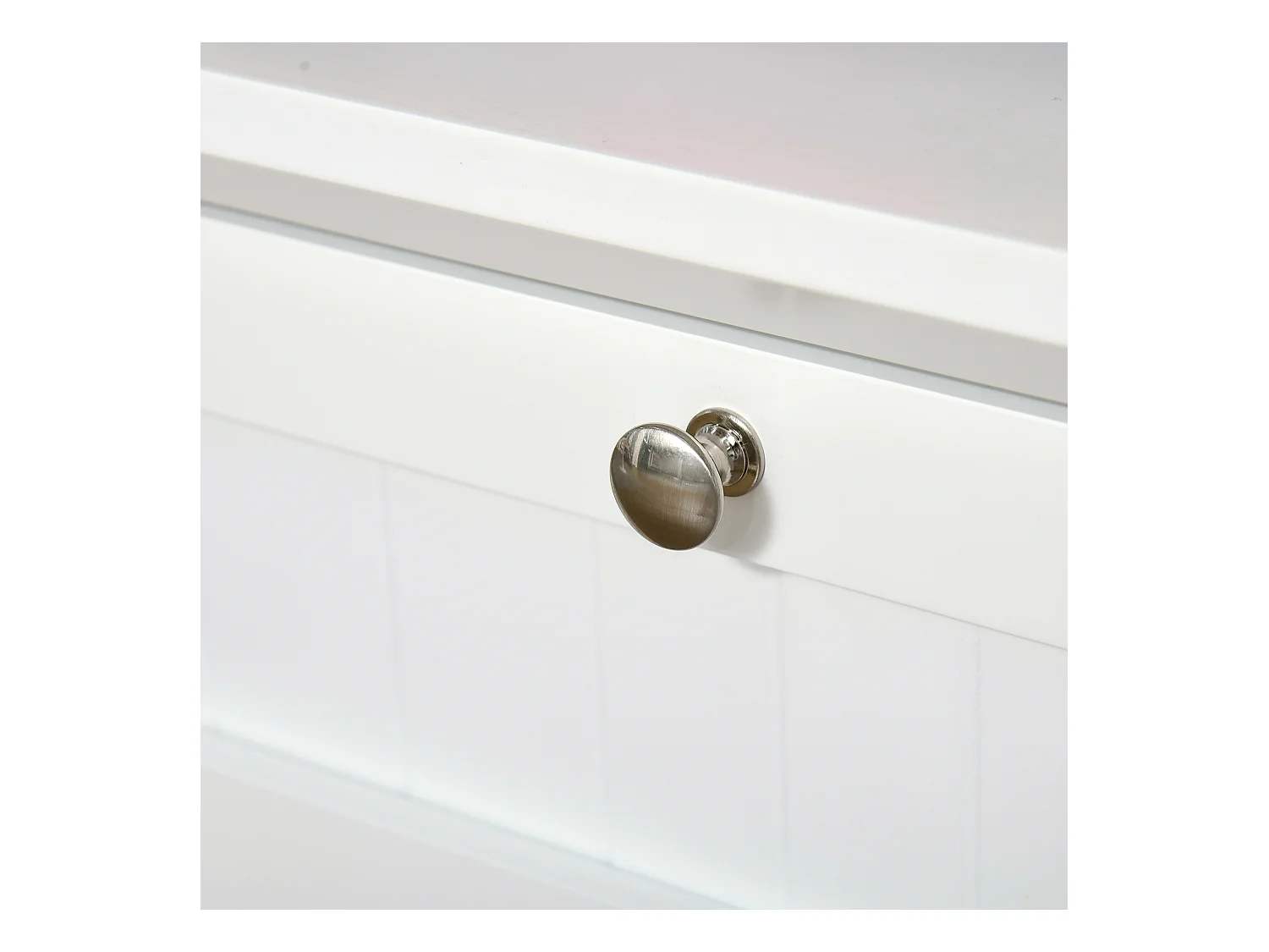 Mobile dispensa alto con armadietti ripiani e piano d'appoggio